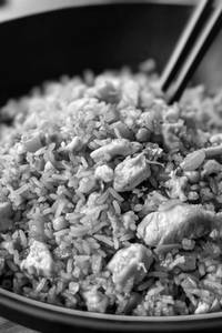 Chicken Ginger & Garlic Fried Rice