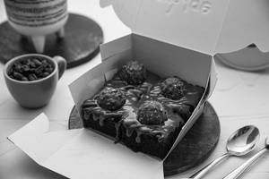Nutella Rocher Brownie [Box Of 4, 2 Inches]