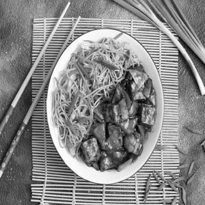 Chilli Paneer + Hakka Noodles