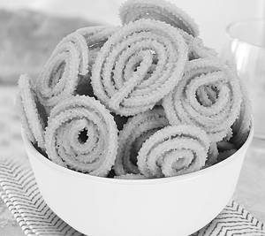 Round Murukku White [250 grm]