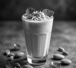 Badam almond shake