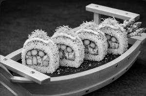 Asparagus Tempura Sushi