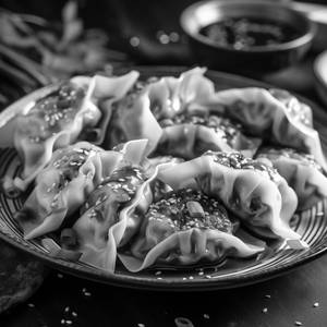 Asparagus Mushroom & Corn Dumpling