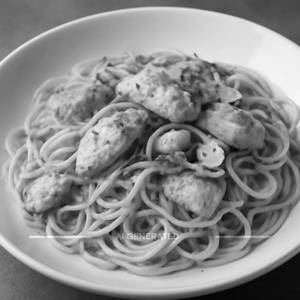 Aglio E Olio Pasta Chicken