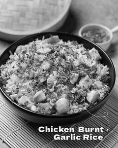 Chicken Burn Garlic Rice