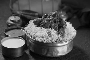 Andhra Chilly Chicken Biryani