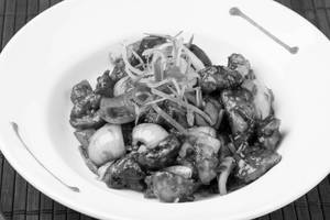 Chilli Mushroom [Dry]