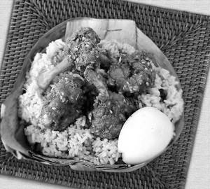 Donne chicken lolipop biryani