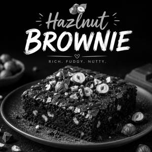 Hazelnut Brownie.