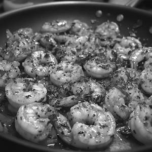 Butter Fried Prawns Dry