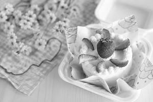 Strawberry Bento Cake