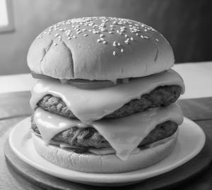 Double Cheese Chicken Burger