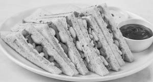 Mix Veg Plain Sandwich [Single]
