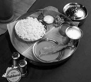 Limited Chicken  Thali