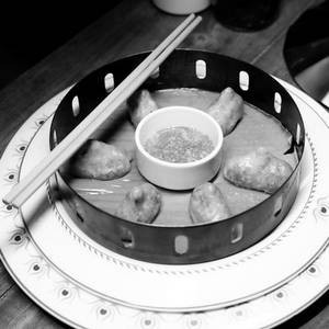 Edamame And Broccoli Dimsums