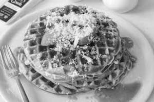 Maple syrup waffle [round waffles]