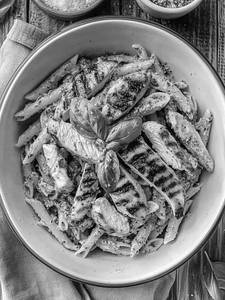 Rigatoni Pesto Pollo