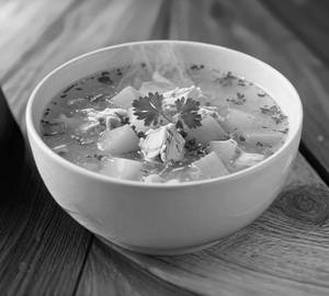 Chicken clear soup