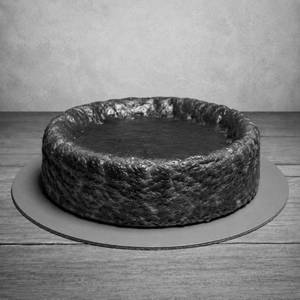 Chocolate Basque Cheesecake.