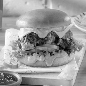 Korean Chicken Burger