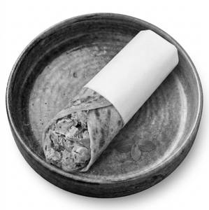 Double Egg Bhurji Roll