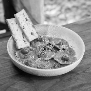 Sundried Tomato Ravioli In Pistachio Butter