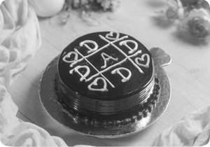 Chocolate Truffle Dad Cake 450 Gms