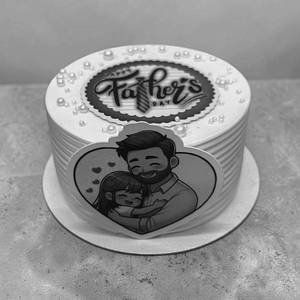 Fathers's Day Mini Red Velvet Cake