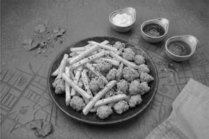 Fries With Popcorn