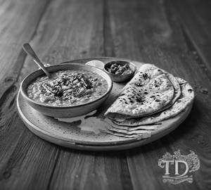Dal Tadka With 3 Roti