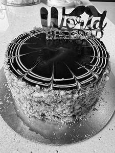 Roasted Chcolate And Almond Cake FD 500gms FD