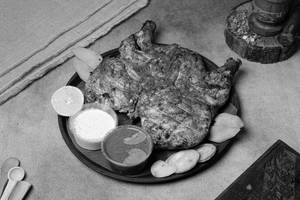 Hariyali Barbeque Chicken