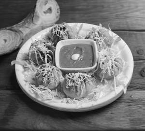 Veg cheese momos [5 pieces] fried