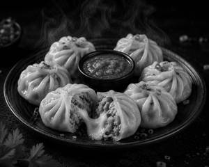 Real Chicken Cheese Momo