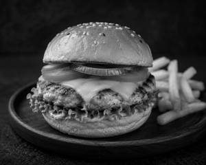 Chicken Cheese Burger