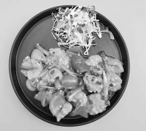 Wok Tossed Butter Garlic Prawns