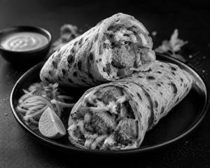 Malai Soya Kathi Roll