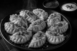 Real Paneer Pan Fried Momos
