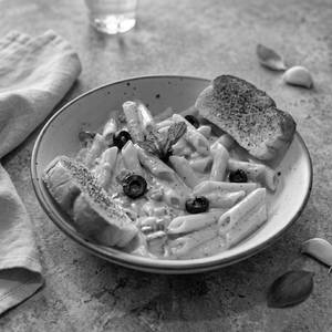 Exotic White Sauce Pasta