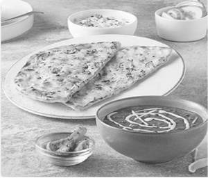 Butter Paneer Masala With Alu-kulcha (01nos))