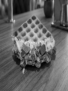 Kitkat Cream Stack Waffle Sandwich
