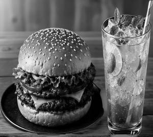Classic Burger + Mocktail