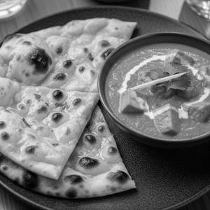 Butter naan paneer butter masala combo