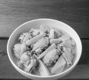 Boil Chicken With Bamboo Shoots