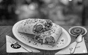 Hummus Falafel Tortilla Wrap