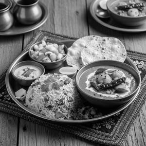 Kathiyawadi Pulao Kadhi