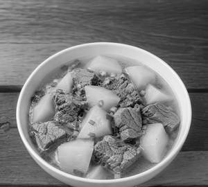 Boil Beef With Chayote Squash
