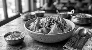 Cheese & Corn Mini Samosa (6pcs)