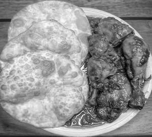 Naan puri special thali 2