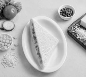 Veg Cheese Sandwich (Half)